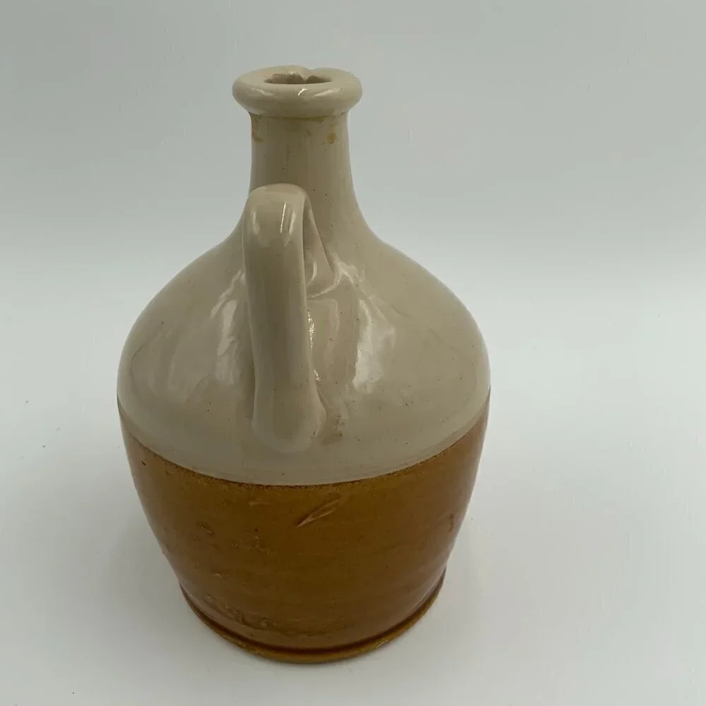 VINTAGE JAMES B. BEAM WHISKEY CERAMIC POTTERY DECANTER JUG by BRONTE LIQUEUR CO.